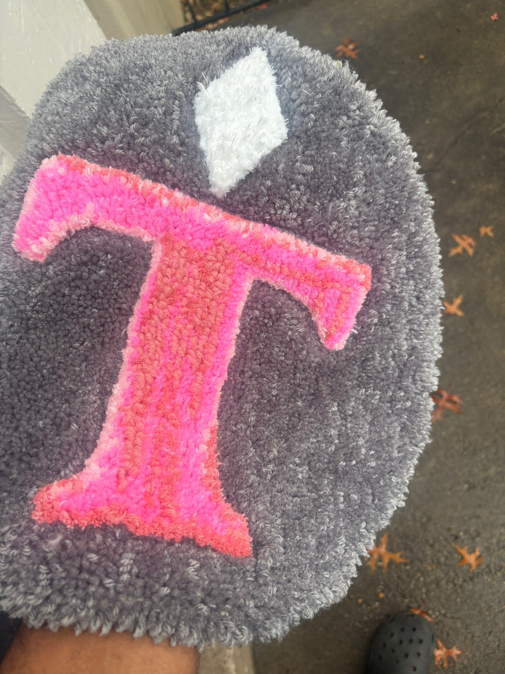 Glow in the dark Custom Sims letter Rug